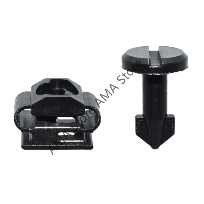 X7JF Car Hood Cover Fastener Clips 91501-SS8-A01 Easy On Fitment For DIY Repair