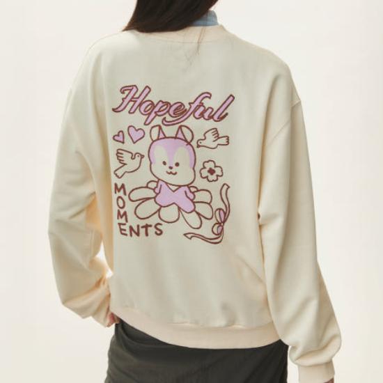 Базовый свитшот BT21 издание ОсеньЗима 2025 MANG L size 5990₽