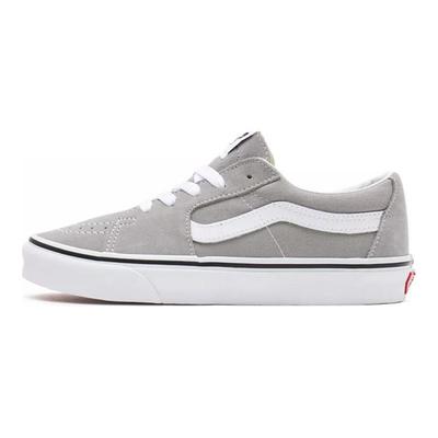 Zapatillas Unisex Sk8-Low Drizzle Gris Blanco Verdadero VN0A4UUKIYP