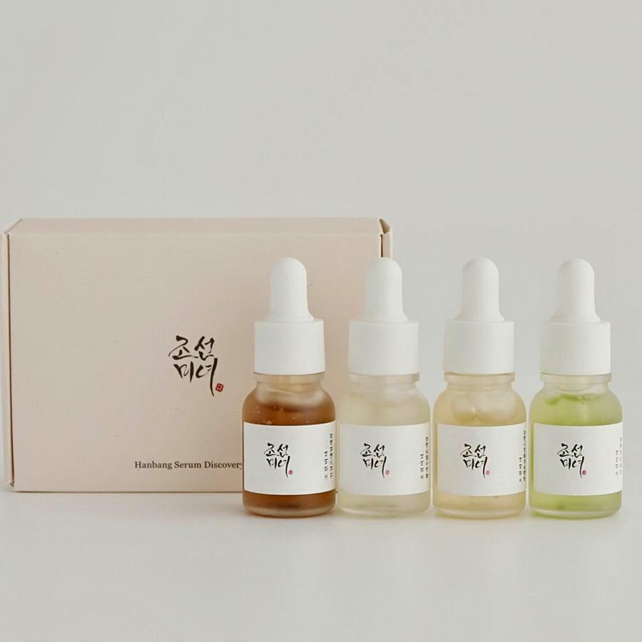 Beauty of Joseon Hanbang Serum Discovery Kit 10ml*4ea (0.33oz)/Propolis, Rice, Ginseng, Green Tea