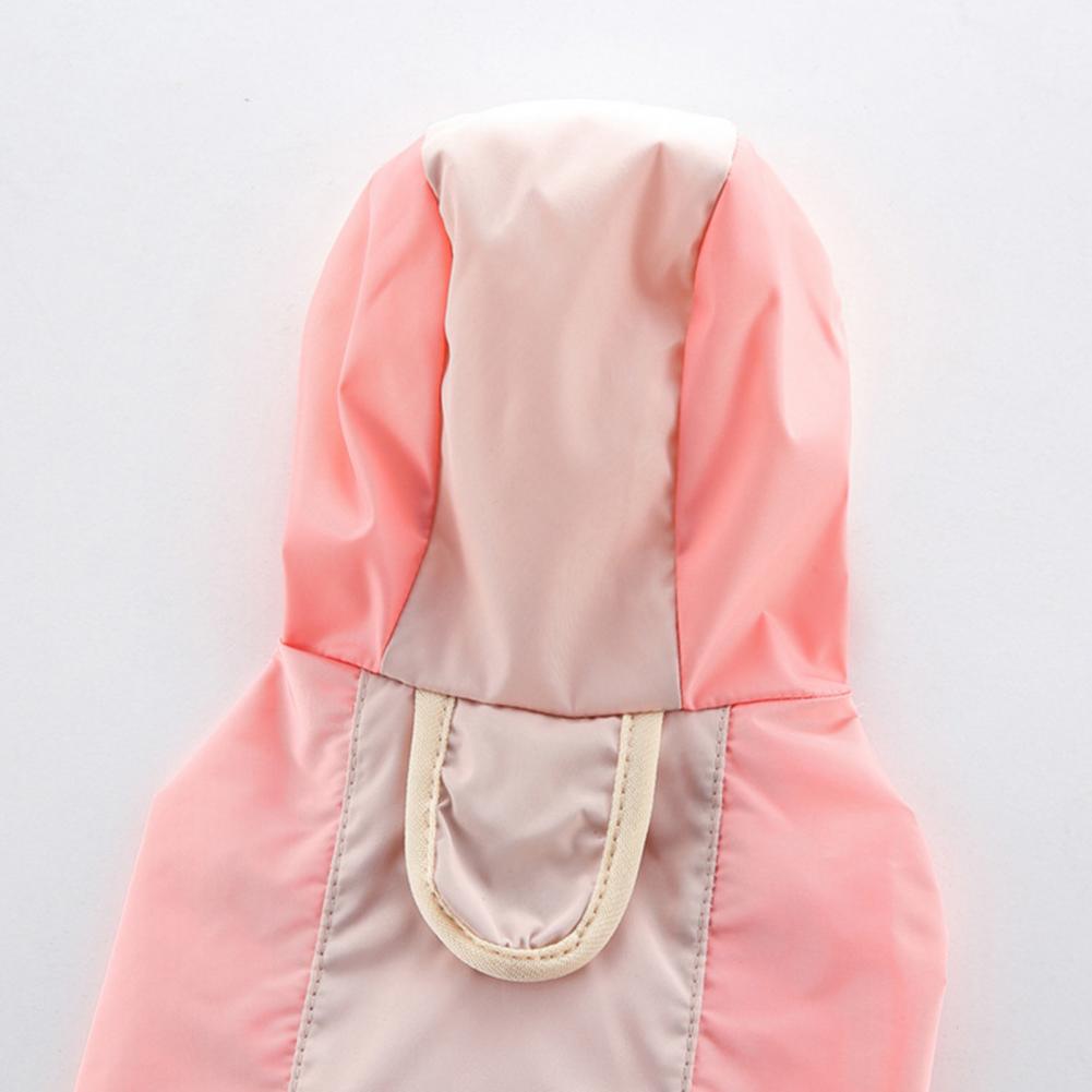 Dog Raincoat Waterproof Puppy Poncho Hooded Rainwear Reflective Dog Rain Coat Dogs Waterproof Coat Polyester Puppy Rain Cloak