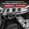 For CHERY ARRIZO 8 -2025 Car Panel Film Dashboard Screen Protective Sticker Interior Anti-Scratch TPU Accessories