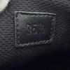 Great HERMES Sneakers Drive Leather Logo Patch Lace-up Black Women 35.5 212265Z Used