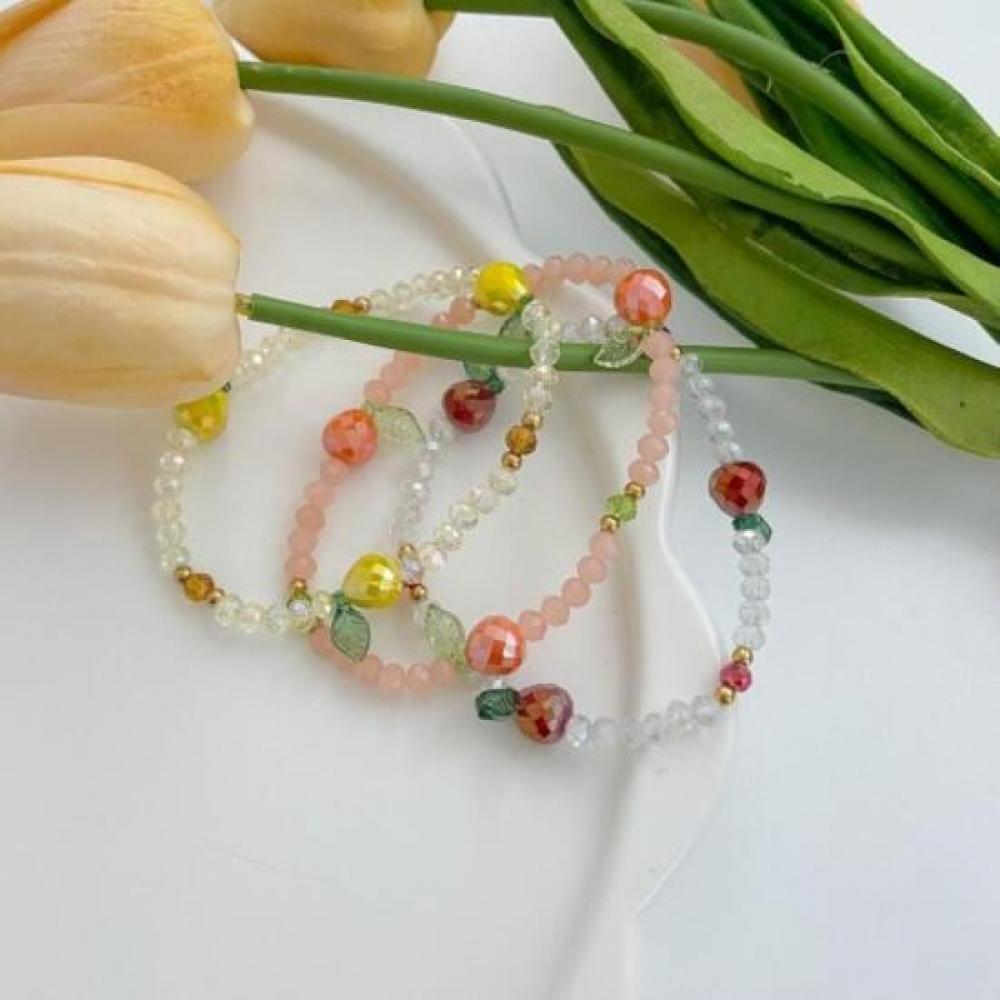 New Arrivals Open Run Ti Haba Bracelet Beads Retro Translucent Women