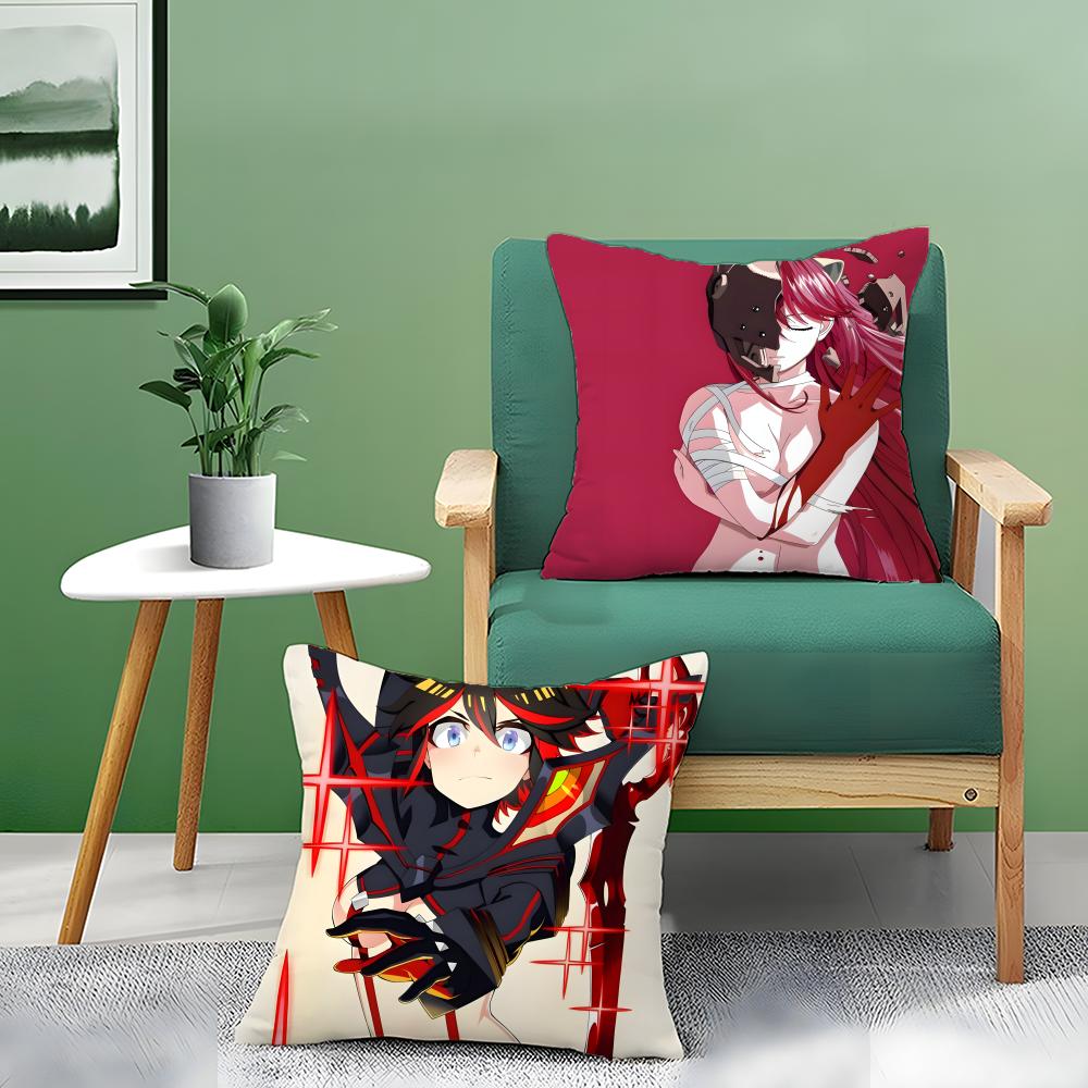 Anime R-Ryuko Matoi A-Akame Ga K-Kill Pillow Case Pattern Printed Pillowcase For Living Room Sofa Cushion Cover & Bedroom Decor