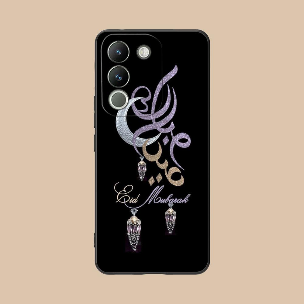 Eid Mubarak Mobile Phone Case for VIVO V60 V50 V40 V30 V29 V27 V25 V23 Pro Lite 5G Colorful Printing Cover Luxury Cellphones