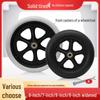 Non-Pneumatic PU Wheelchair Caster Wheels: 6, 7, 8 Inch