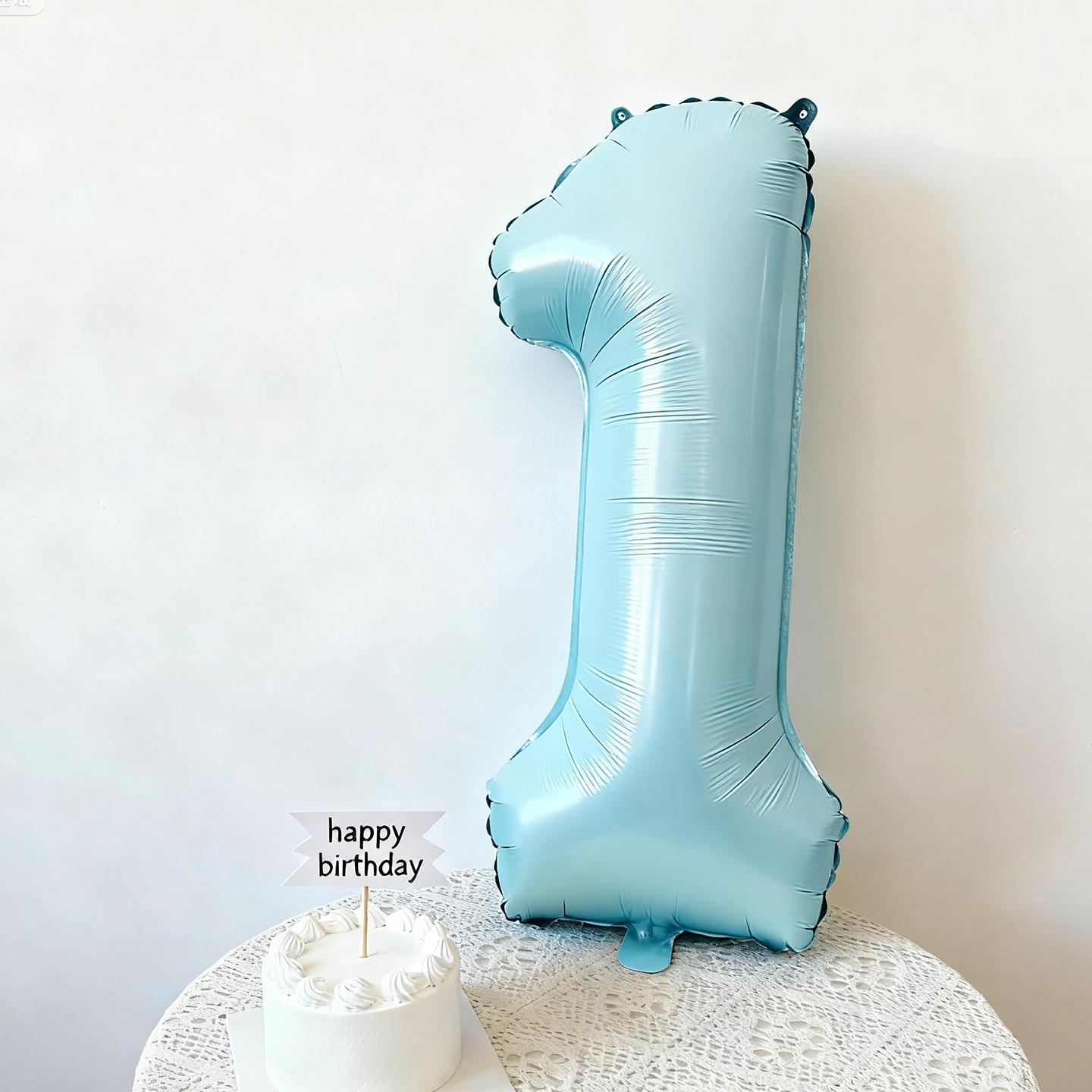 Birthday Balloon Scene Decoration Blue round Cake Balloon Boys Girls Children s Photo Props Cute Cartoon Theme Cusizable