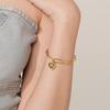 [MORE! HEART] Gold Heart Chain Bracelet OTBI23505NYY