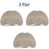 1Pair/2Pair/3Pair Leather Forefoot Pads for High Heels Anti-slip Stickers Summer Sandals Self-adhesive Invisible Non-slip Pad