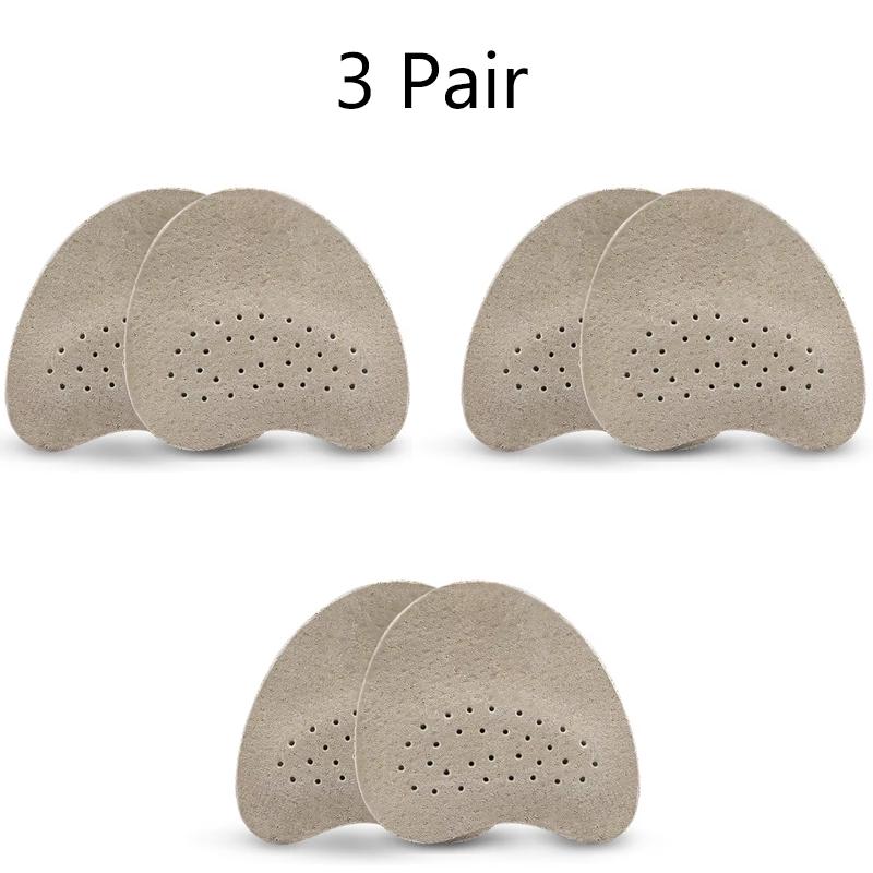 1Pair/2Pair/3Pair Leather Forefoot Pads for High Heels Anti-slip Stickers Summer Sandals Self-adhesive Invisible Non-slip Pad
