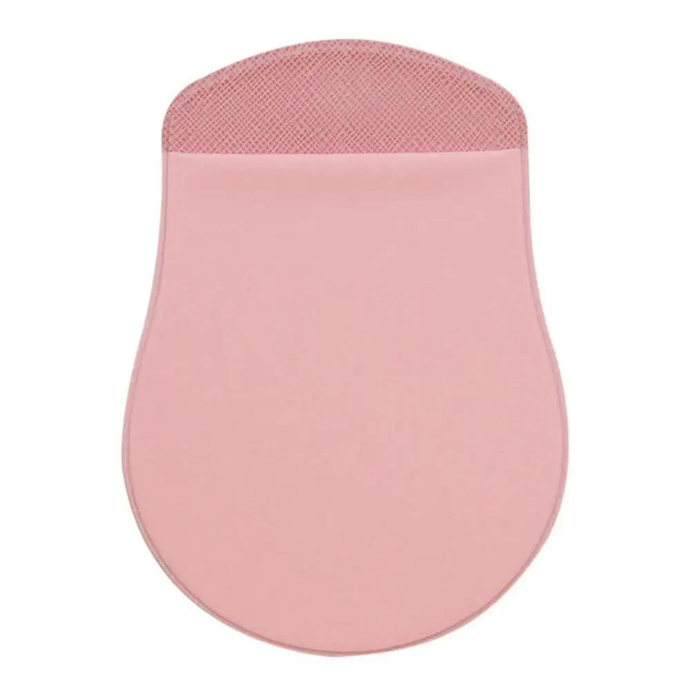 

Ультратонкий держатель для мыши, сумка-протектор для мыши для ноутбука, самоклеящийся, без следов, универсальный портативный чехол для хранения мыши розовый