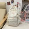 Schoolbagins high-value backpack female cute cartoon middle and high school student schoolbag large capacity small fresh backpack