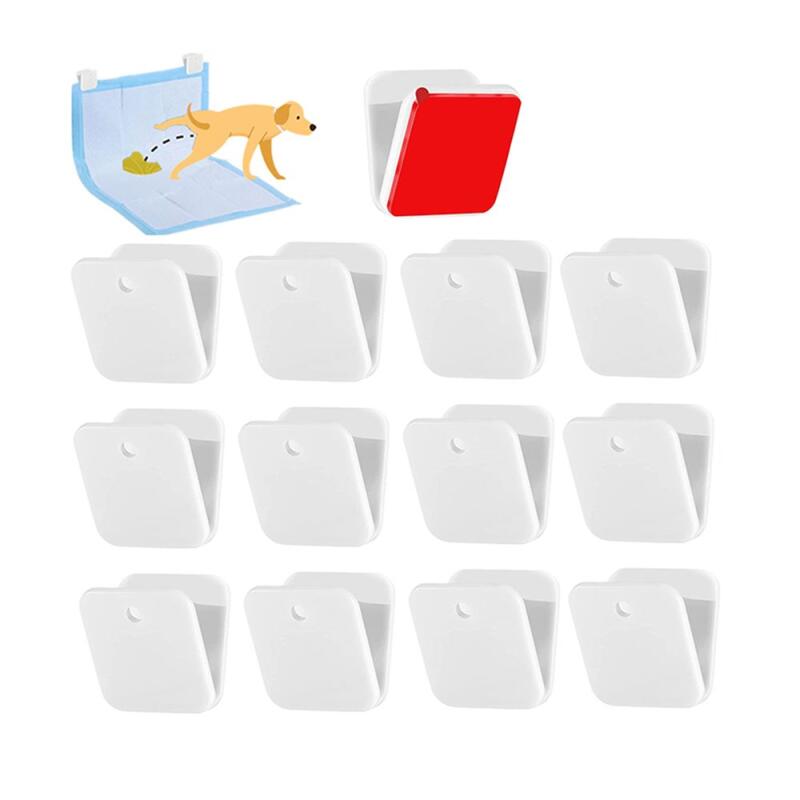 

12-pack of dog poop pad clamps
