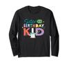 Grogu Mandalorian Toon Birthday Child Sister Long Sleeve T-Shirt