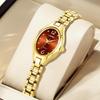 Top Brands Luxury Quartz Wristwatches Fashion Elegant Watches For Women Stainless Steel Strap Watch
