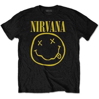 26 Nirvana Jaune Officiel T-shirt Enfant Garçon Unisexe