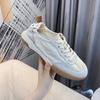 Summer Genuine Leather Casual Sports Forrest Gump Shoes White Shoes Women's German Training Shoes