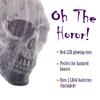 ABS With Glowing Eyes Creepy Atmosphere Decoration Halloween Spider Skull