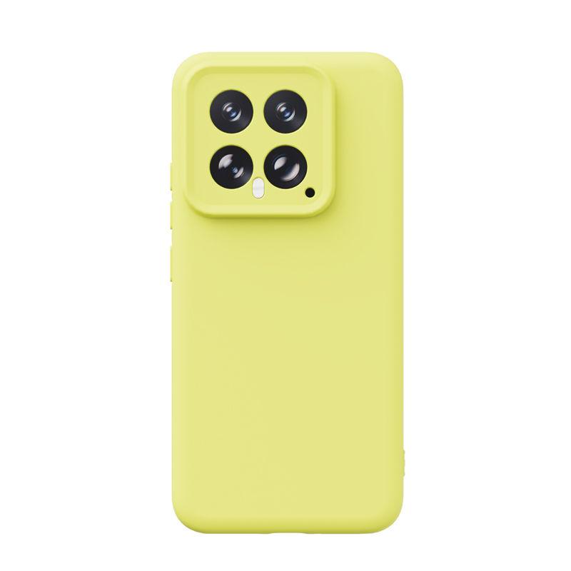 Liquid Suitable for Xiaomi Mi 15 Pro Mobile Phone Case Magnetic Suction Skin Feeling Xiaomi Mi 14 Anti-drop and Dirt-resistant Light Silicone Pro