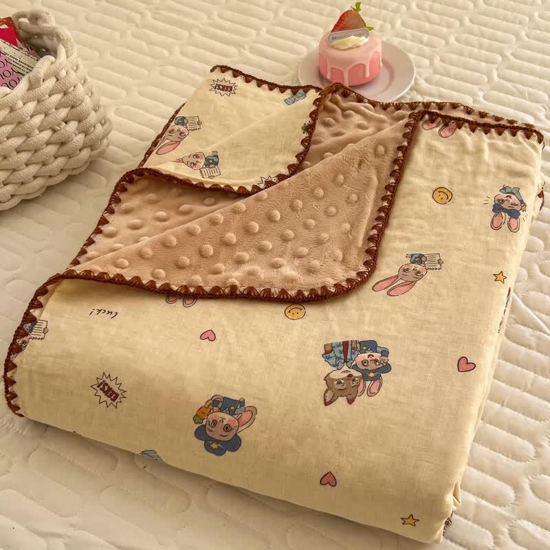 Yuan Zhi Wei Class A Bubble Dot Blanket