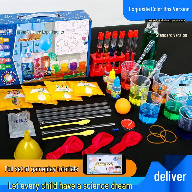 Kids' Chemistry Experiment Kit: Fun Educational Toys for Primary and Kindergarten