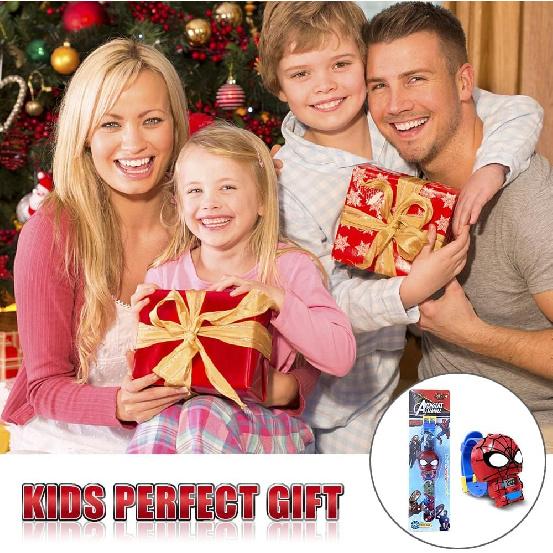 Superhero Kids Watch, Kids Digital Watch for Boys Girls, Easy Read Cute Cartoon Wrist Watches Toy, Gift for Holiday, Birthday, Christmas