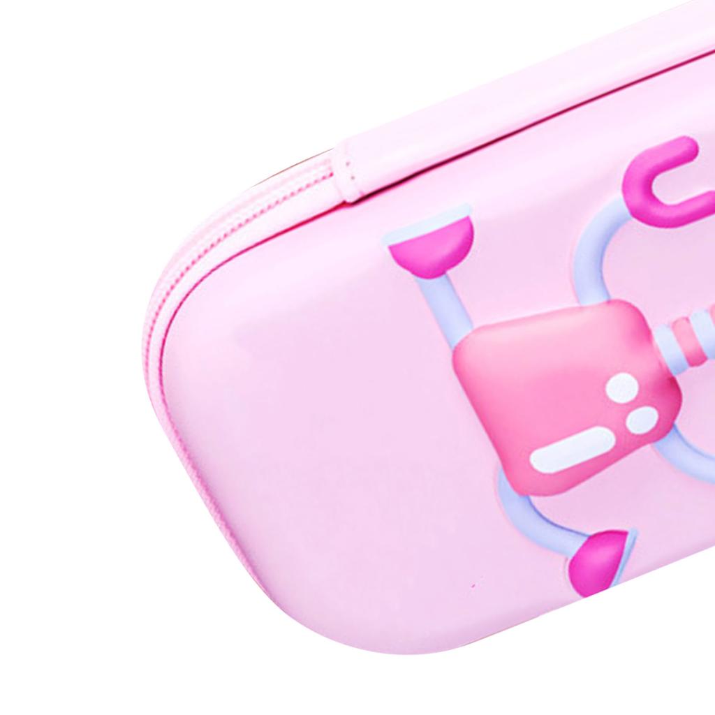 3D Robot Pencil Case Kids Cartoon Pencil Box EVA Large Capacity Pen Holder Portable Pencil Pouch for