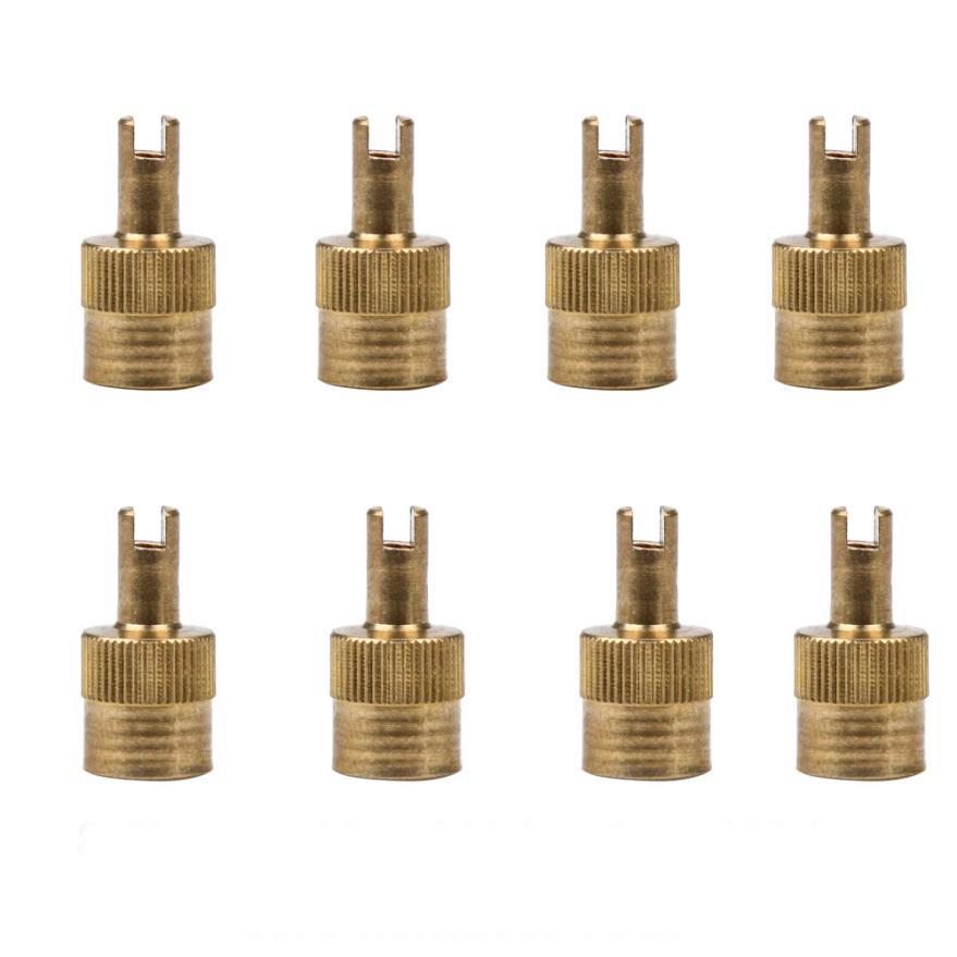 Copper Car Tire Valve Cap - Nickel Plated Cover Spot