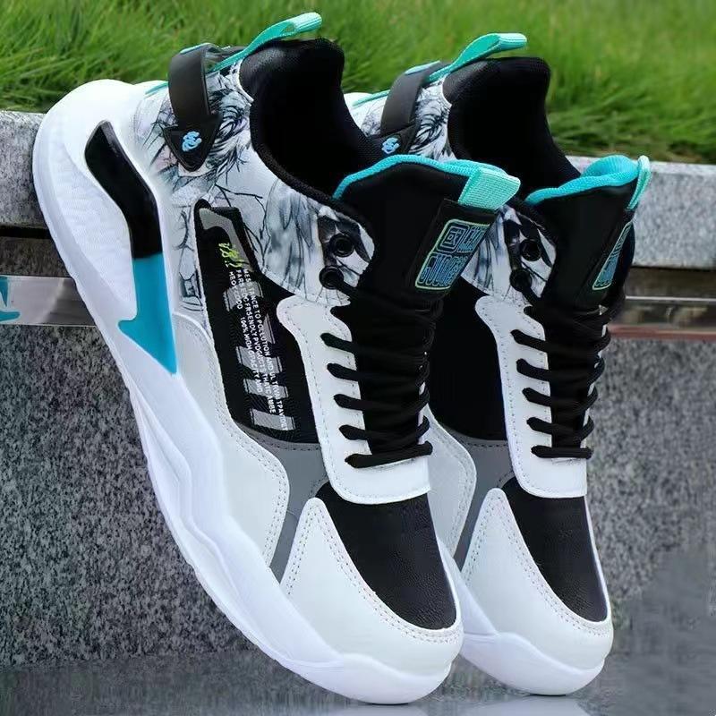 Men's Shoes Men's Spring and Summer Single Shoes Youth Basketball Shoes Foreign Trade Sports and Leisure Dad Shoes