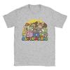 Novelty Super Marios Group Portrait TShirts for Unisex O Neck Cotton T Shirt  Short Sleeve Tees Unique Tops