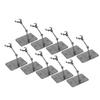 10 Pcs   Model Stand High Stability   Display Holder Base Model Display Stand for 6inch Action  s