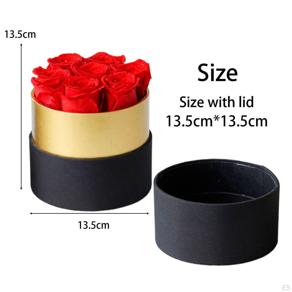 Forever Preserved Roses In A Box, Birthday Gifts for Women Everlasting Decor Fresh