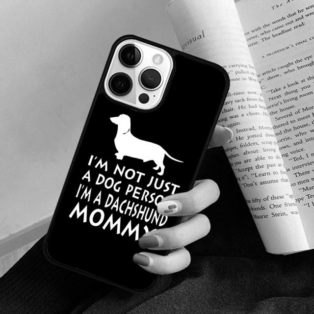 Dachshund Doberman Dog Phone Case Back Cover for IPhone 18 17 Air 16 15 14 13 11 12 Pro Max Plus Fundas Coque