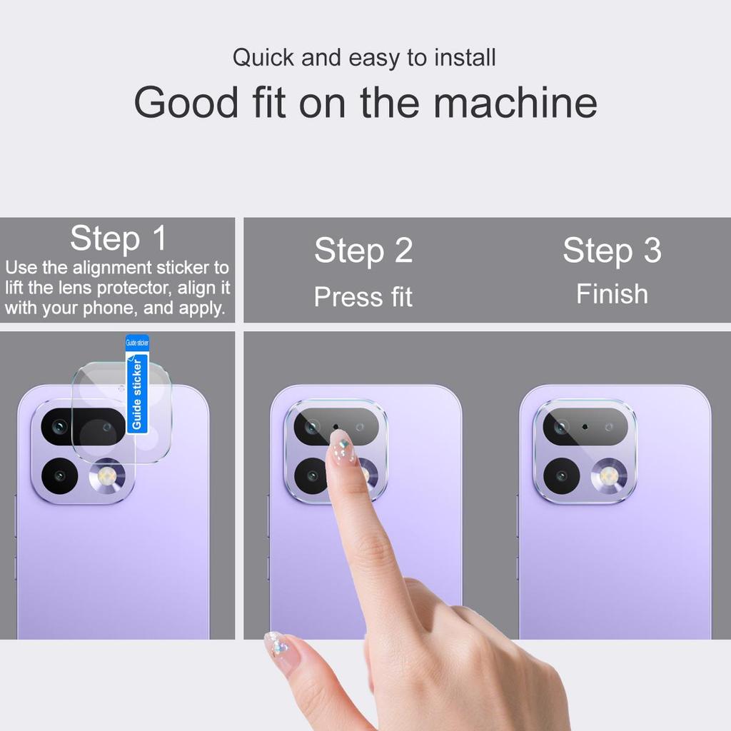 Für Realme 16 Pro 5G Global Glas IMAK High Definition Integrierter Dünner Glas-Linsenfilm
