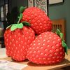 Peluche Fragola Ecologico Inodore Facile da Pulire Carino Cartone Animato Frutta Morbido Bambola di Peluche Cuscino