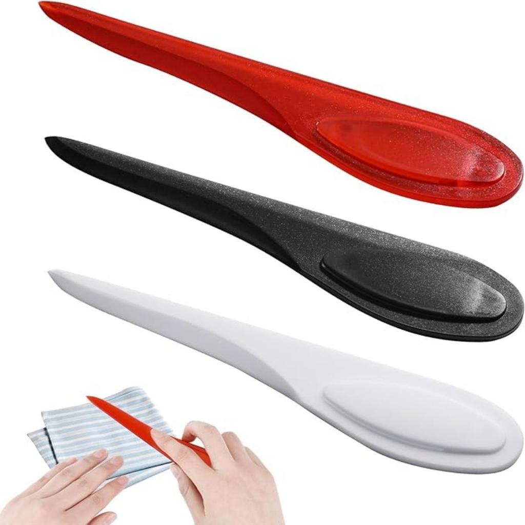3-in-1 Sewing Quilting Tool Set, Durable Plastic Seam Creaser, Point Turner and Mark Presser for DIY Crafts Projects