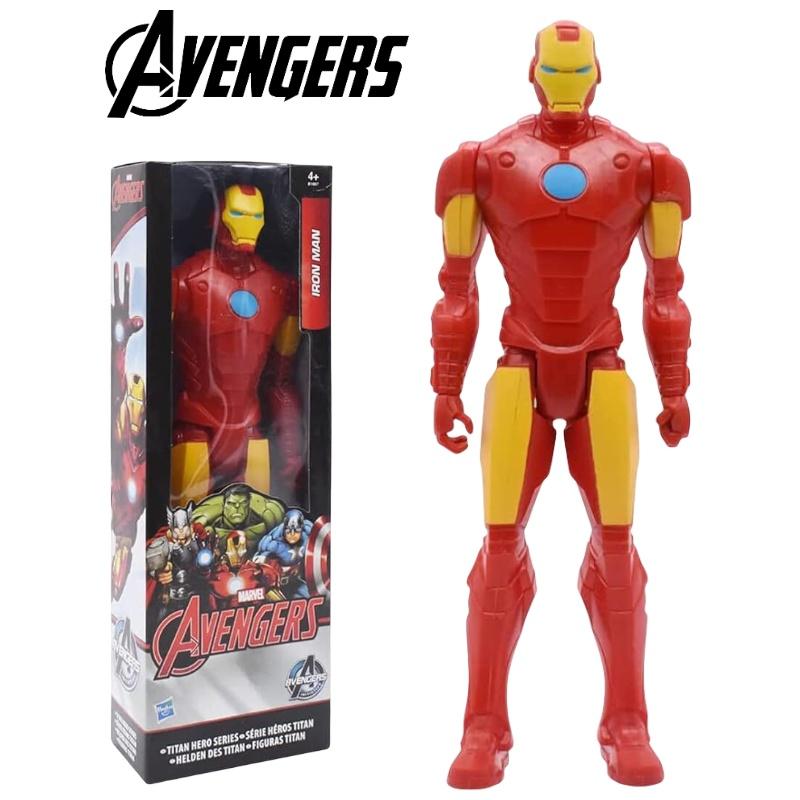 12 Inch Captain America Action Figure Plastic Material 29cm Height New Iron Man Design