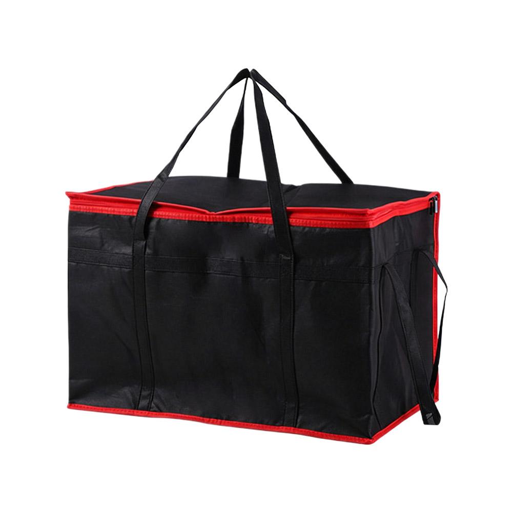 Insulated Thermal Tote Bag Big Storage Cooler Delivery Zipper Thermal Case Picnic Camping Tin Foil Food Bags
