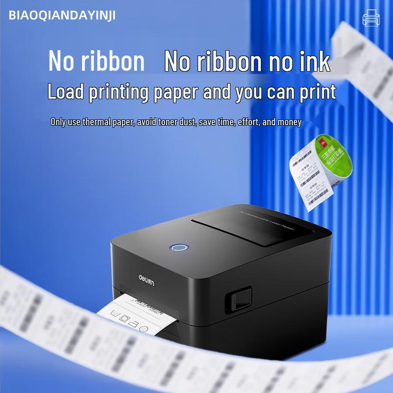 Deli GE360 Thermal Barcode Label Printer CN plug (adapter included)