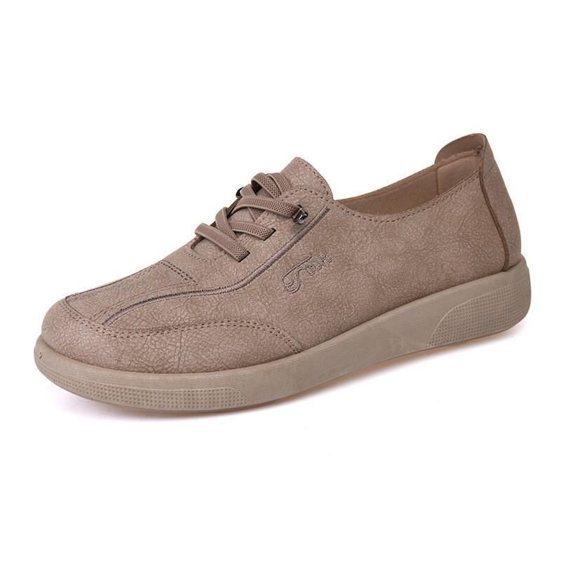 Womens Comfortable Slip-On Flat Shoes Low-Heel Casual Loafers