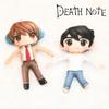 Anime Death Note Yagami Light L.Lawliet Cosplay Plush Dolls Twistable Doll Keychain Little Plushie Bag Decoration Halloween Prop