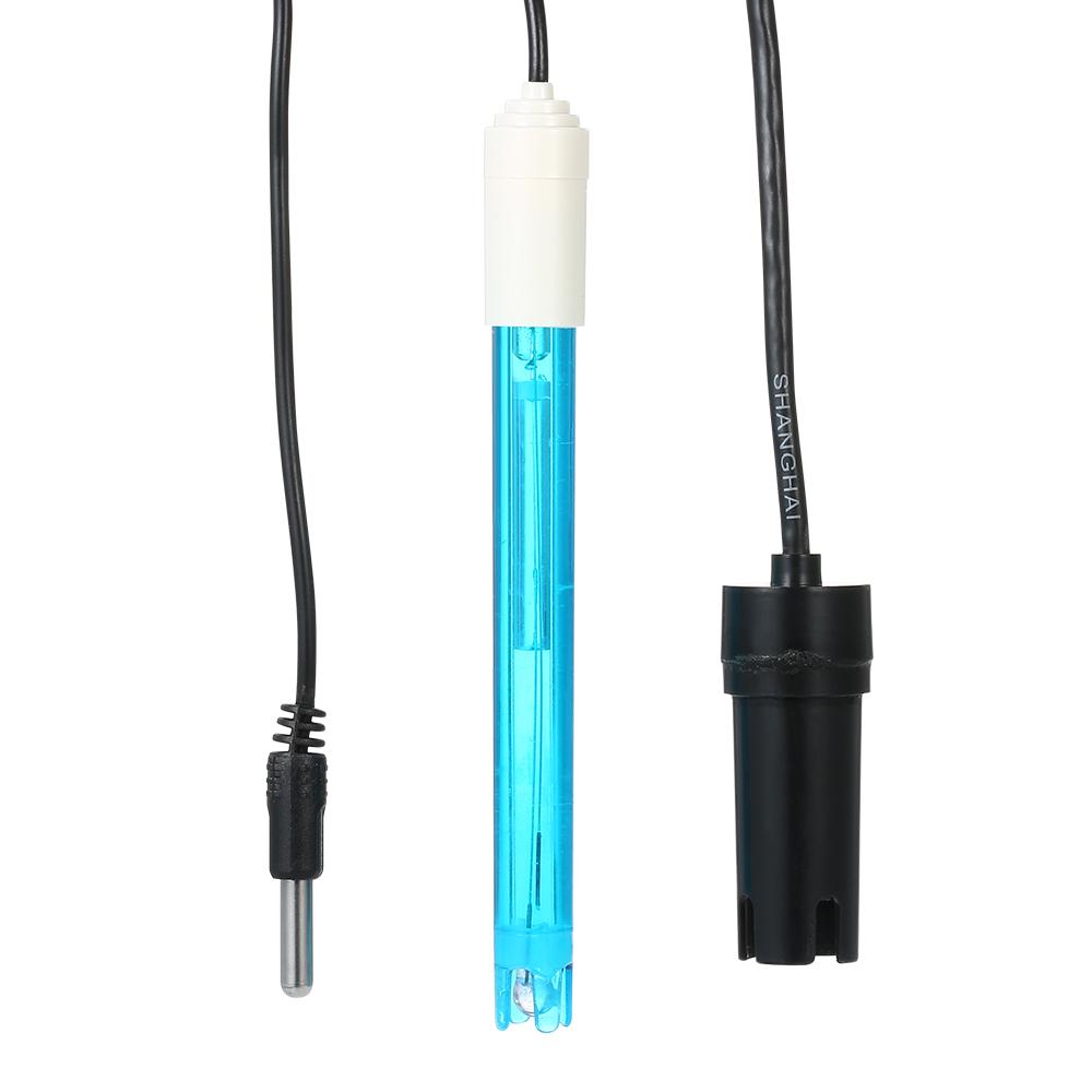 

Professional 3 in 1 pHCelsius CelsiusTEMP Water Quality Detector pH Controller with Relay Plug Repleaceable Electrode BNC Type Probe Water Quality T