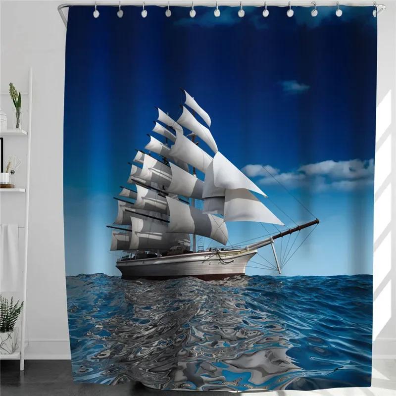 Giraffe With Colorful Glasses Shower Curtain Fashion Simple Design Home Decorative Curtains For Bathroom Art Painted Decor Cloth