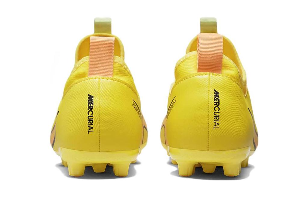 Kids' Sneakers Nike Zoom Vapor 15 Assassin 15 Academy HG Cushioning Low top Soccer Shoes Yellow Kids'