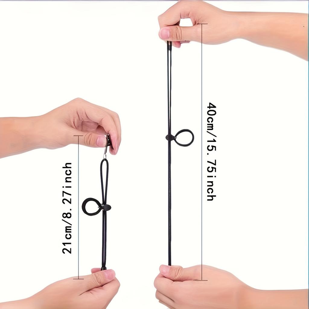 2/4Pcs Multi-Functional Photography Background Cloth Clips - Elastic Nylon Backdrop Fasteners, Windproof Holder for Clothes