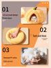 Pumpkin Nest Pet Bed: Cozy Winter Blanket for Cats, Dogs, Rabbits & Guinea Pigs