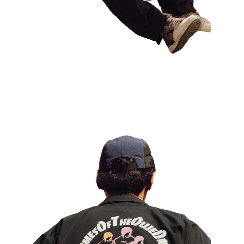 Li Ning Skateboard Series Logo Pattern Loose Casual Jacket Unisex Jackets Black AFDUA63-1