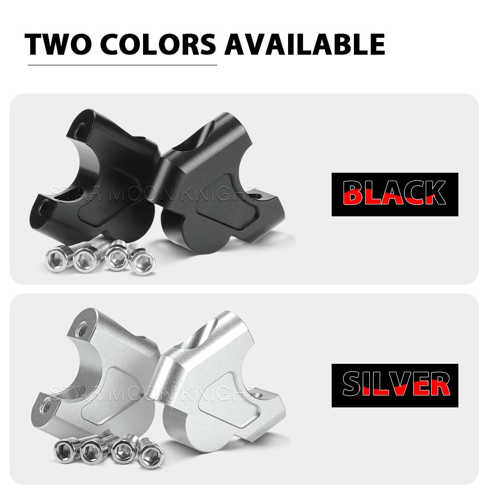 For Honda CB650R CB 650R CB 650 R 2019-2025 Handlebar Riser Clamp Adapter Handle Bar Height Lift Mount Motorcycle Accessories