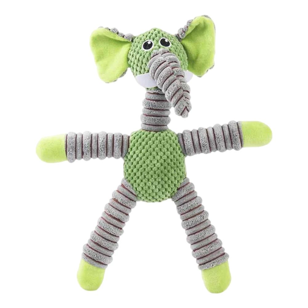 Indestructible Large Dog Sound Squeaky Toys Dog Chew Toy Squeaky Plush Dog Chew Toys for Aggressive Chewers Large Breed